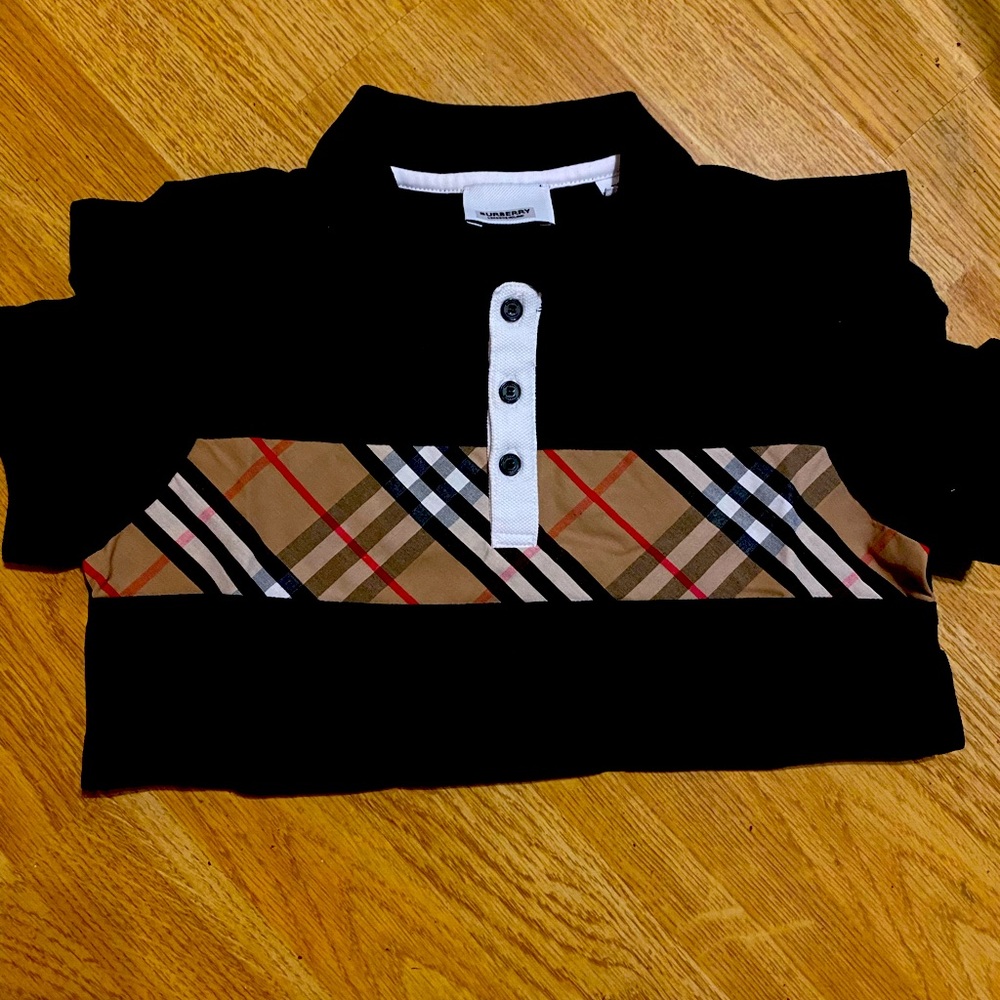 Kids Burberry polo
